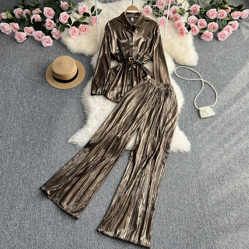 THE GOLDEN HOUR PANT SET