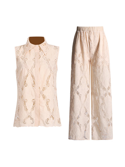 GLAMOROUS PANTS SET