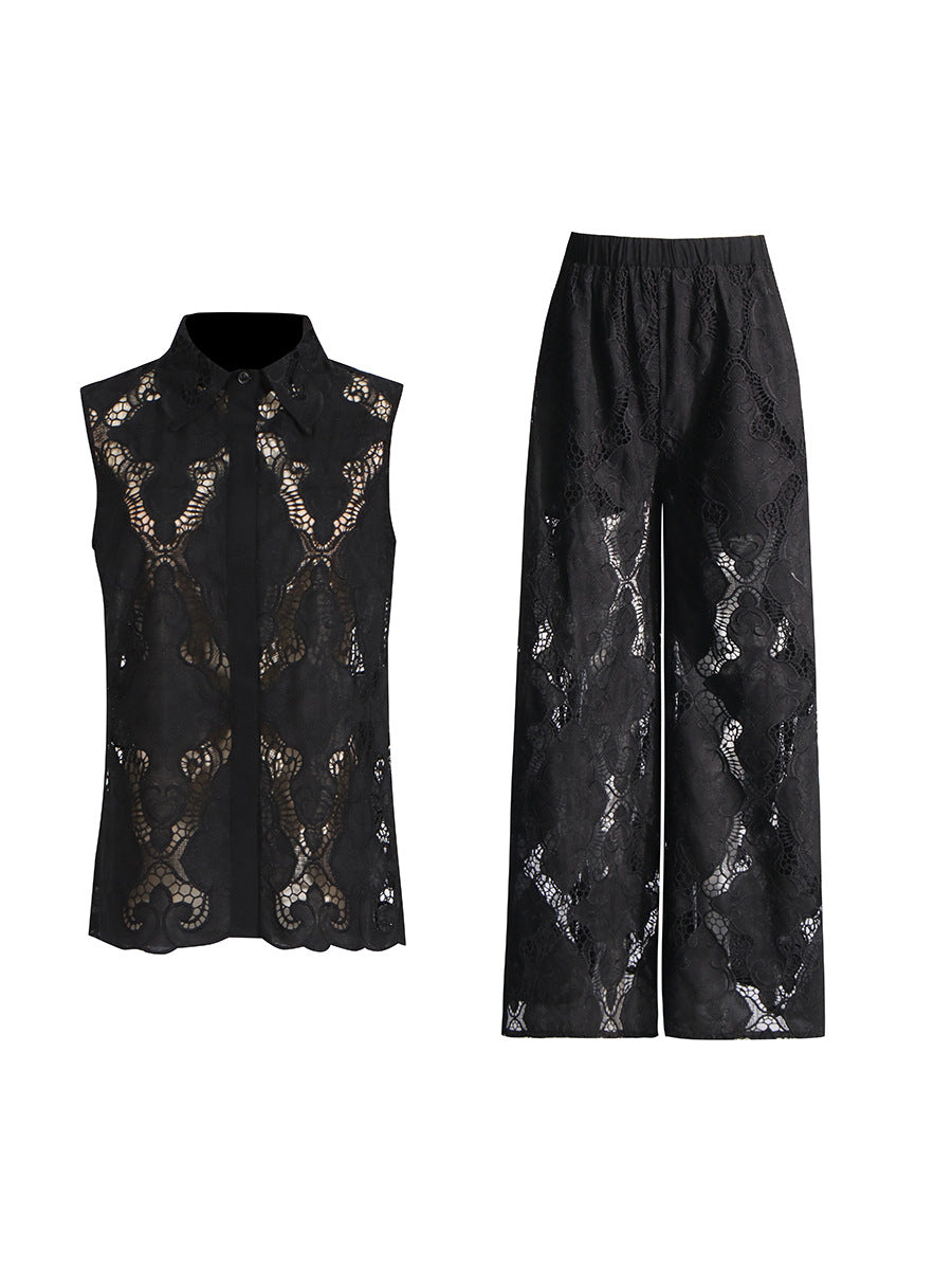 GLAMOROUS PANTS SET
