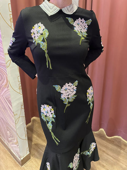 INDIRA BLACK DRESS
