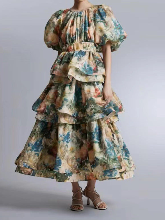 SEÑORITA FLOWING DRESS