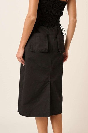 ELASTIC WAISTBAND SKIRT