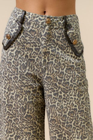 LEOPARD ERA PANTS