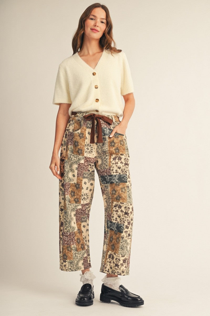 PATCHWORK PANTS