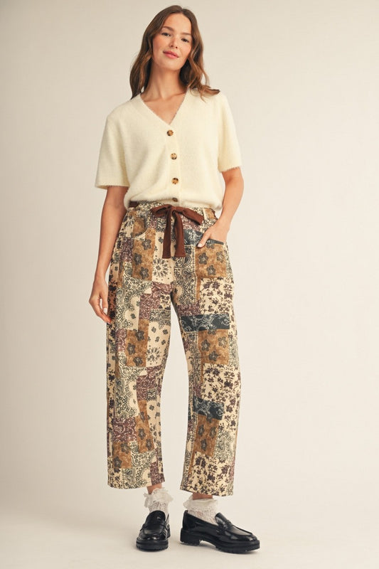 PATCHWORK PANTS
