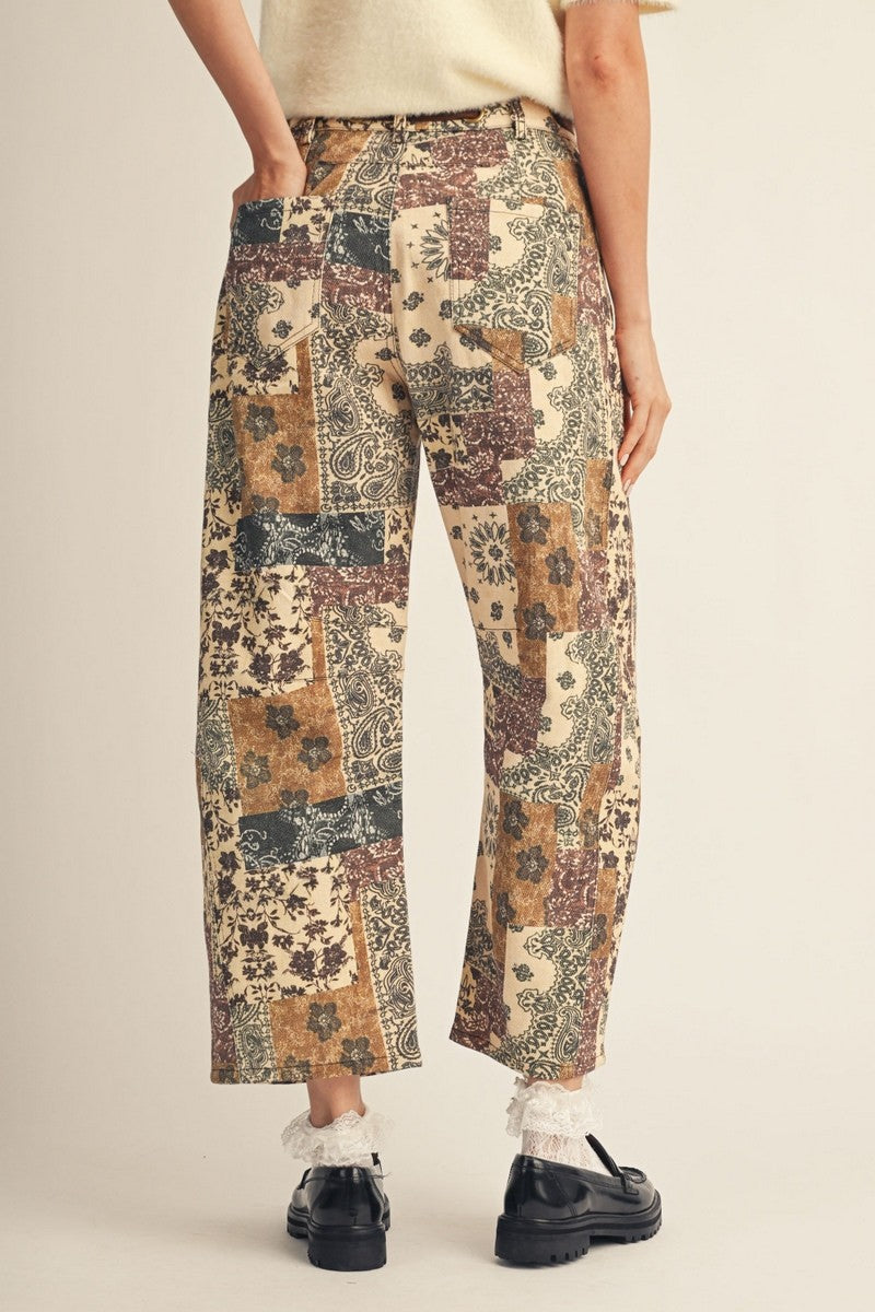 PATCHWORK PANTS