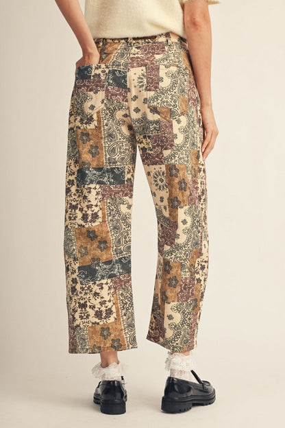 PATCHWORK PANTS