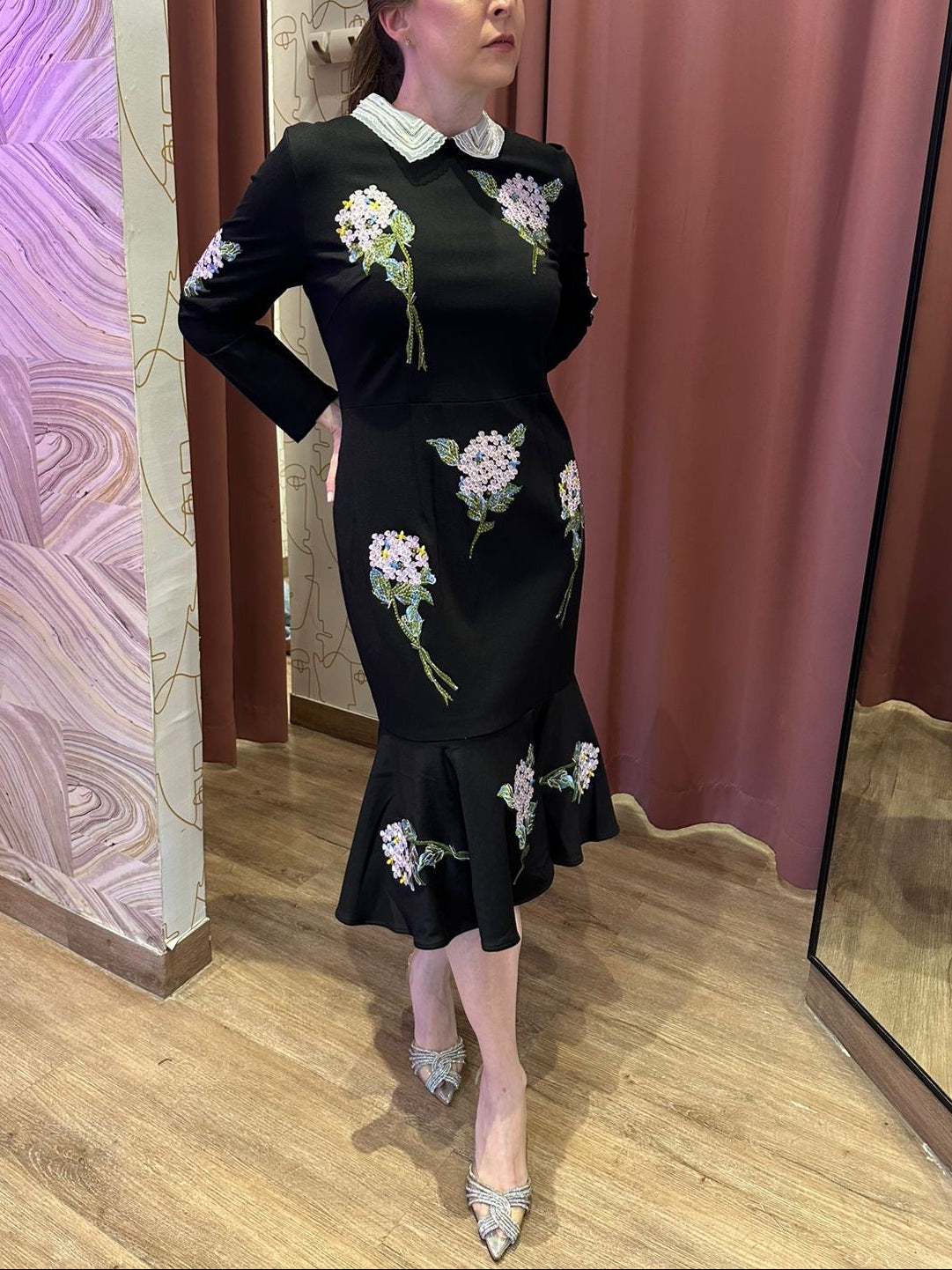 INDIRA BLACK DRESS