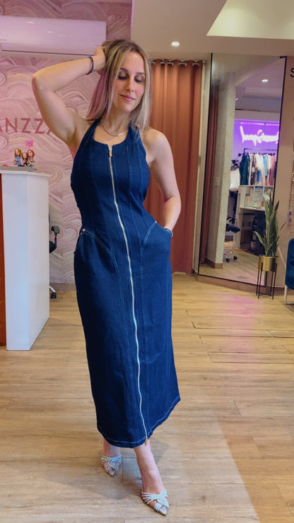 DENIM CHIC DRESS