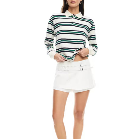 STRIPPED TOP