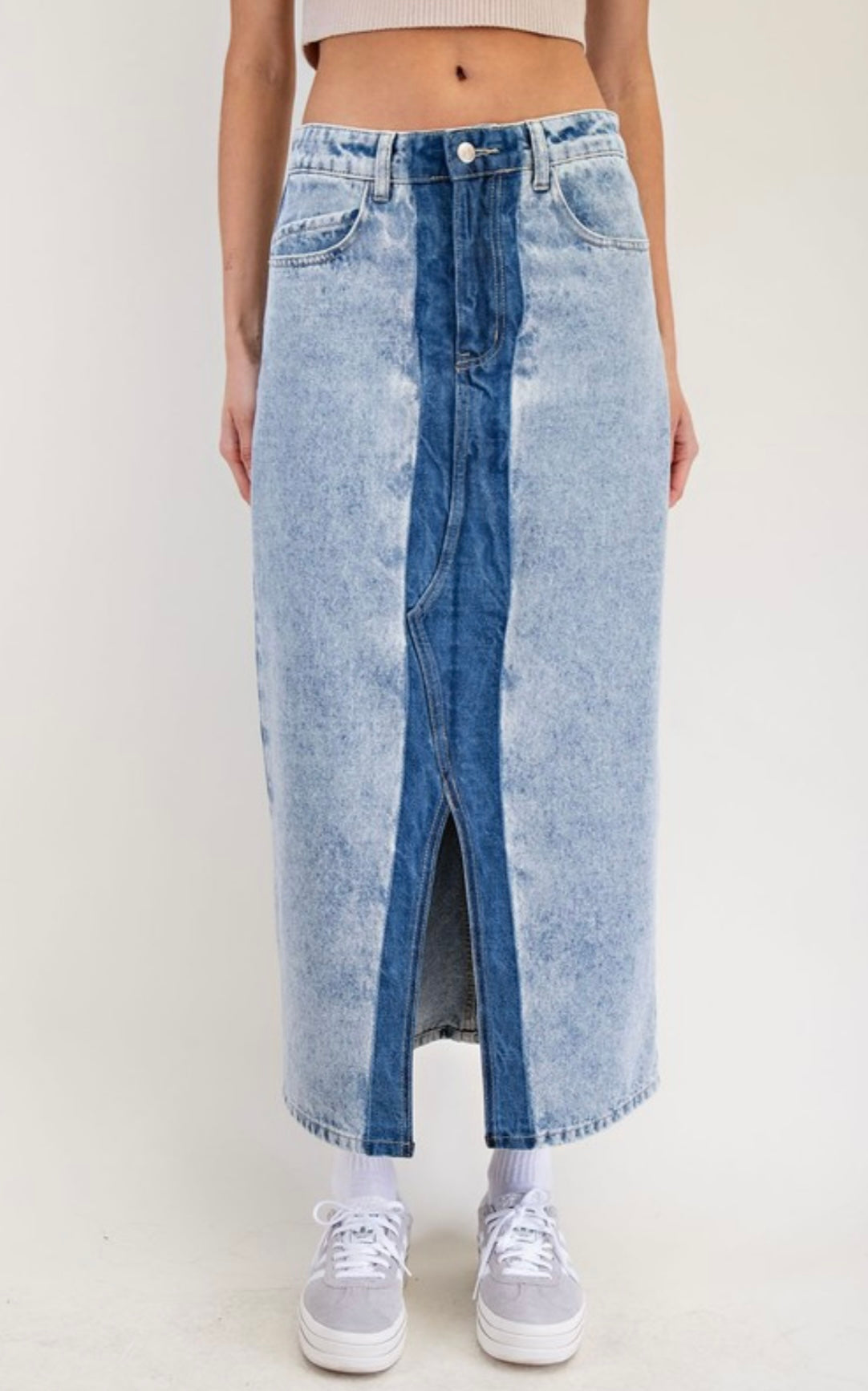 PANEL MAXI SKIRT