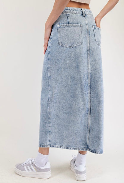 PANEL MAXI SKIRT