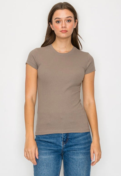 SHORT SLEEVE BASIC TEE