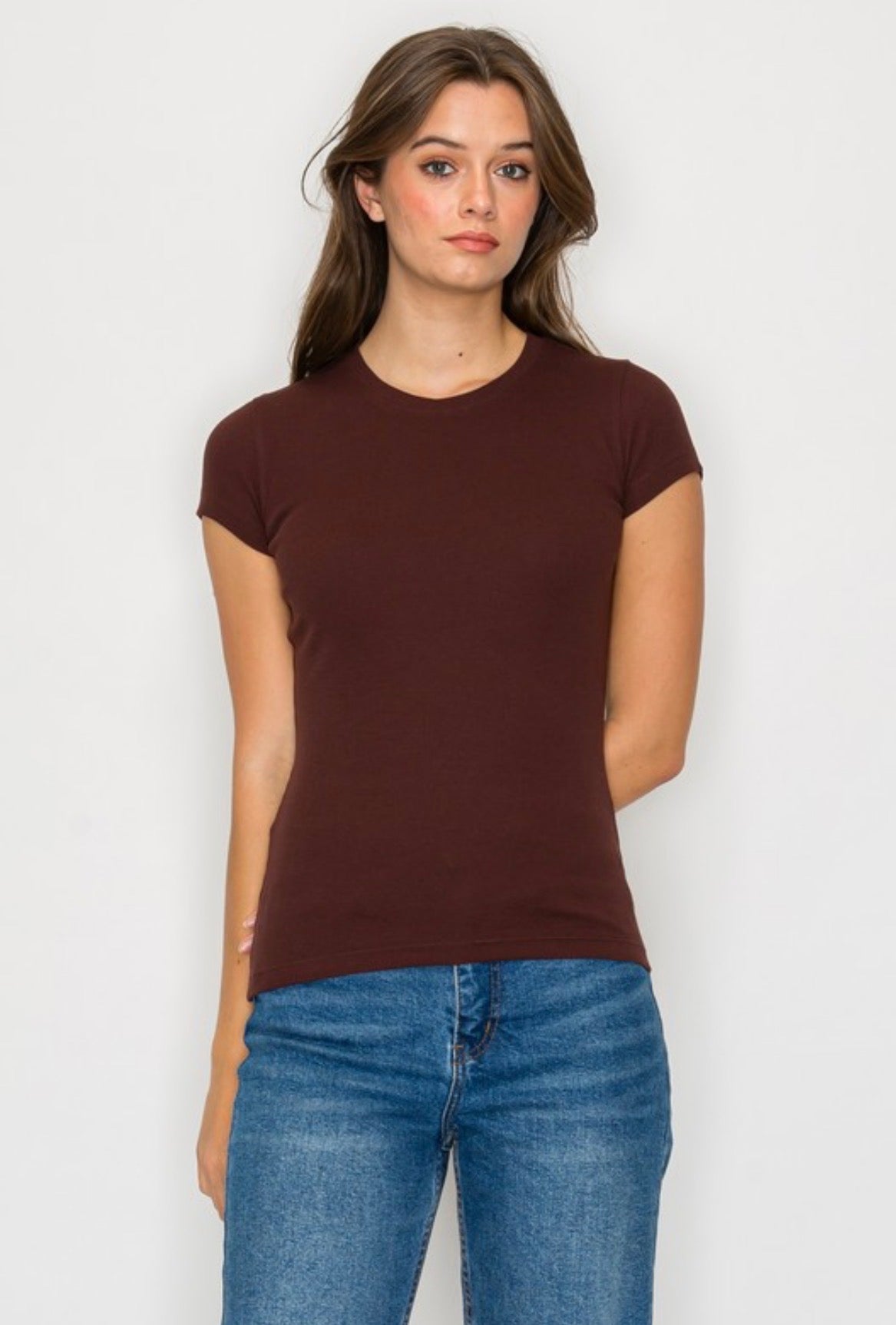 SHIRT SLEEVE BASIC TEE