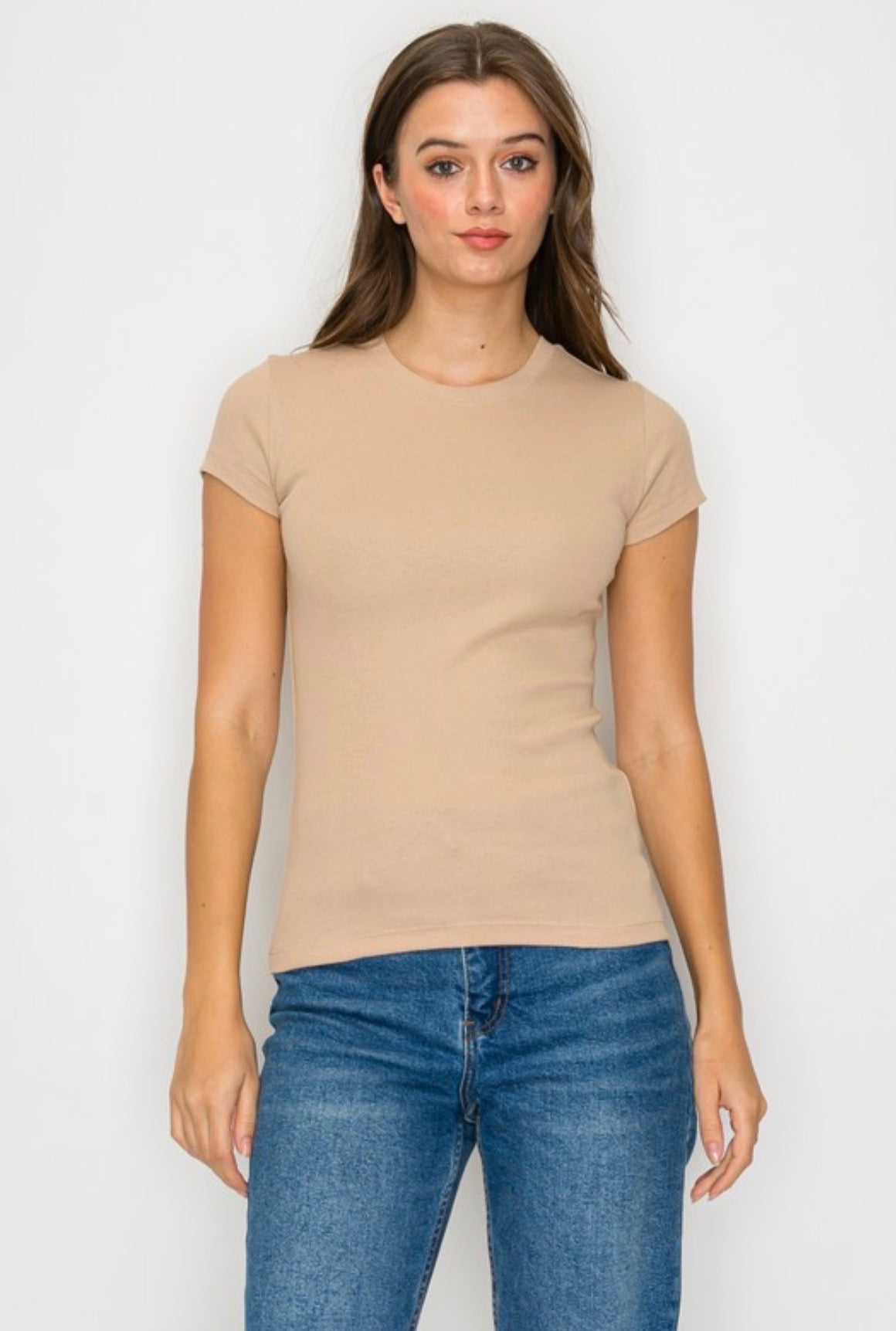 SHIRT SLEEVE BASIC TEE