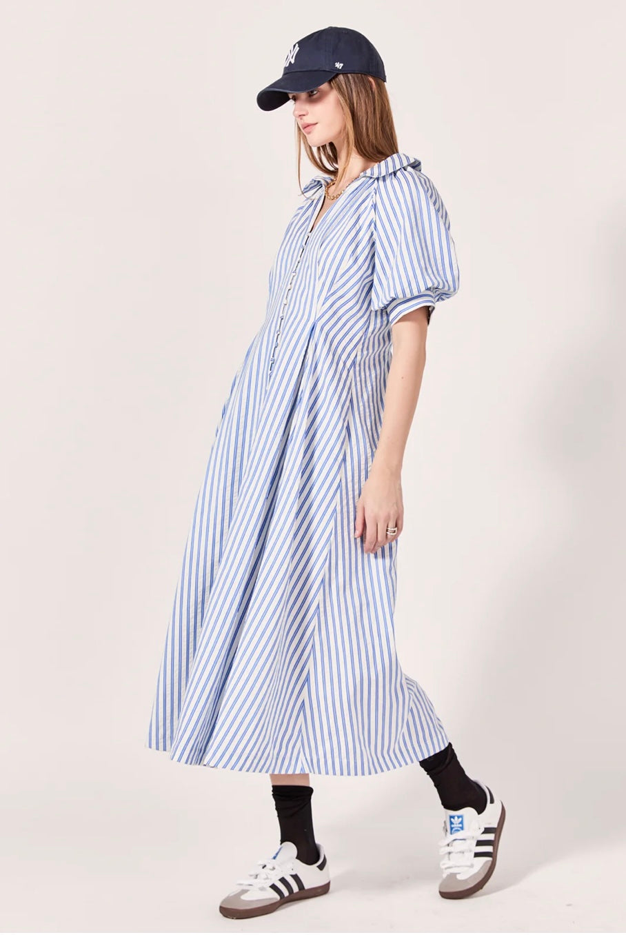PILARA  STRIPED DRESS