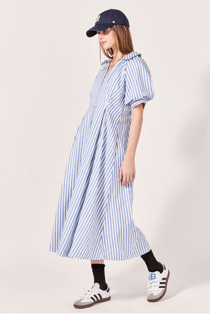 PILARA  STRIPED DRESS