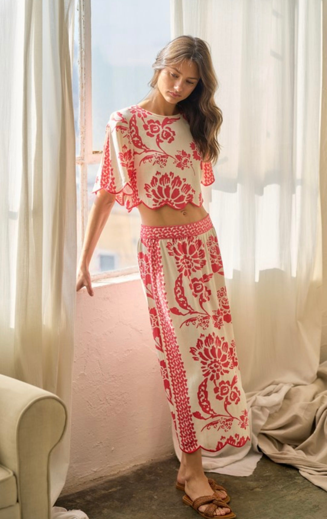 VICTORIA CORAL SET