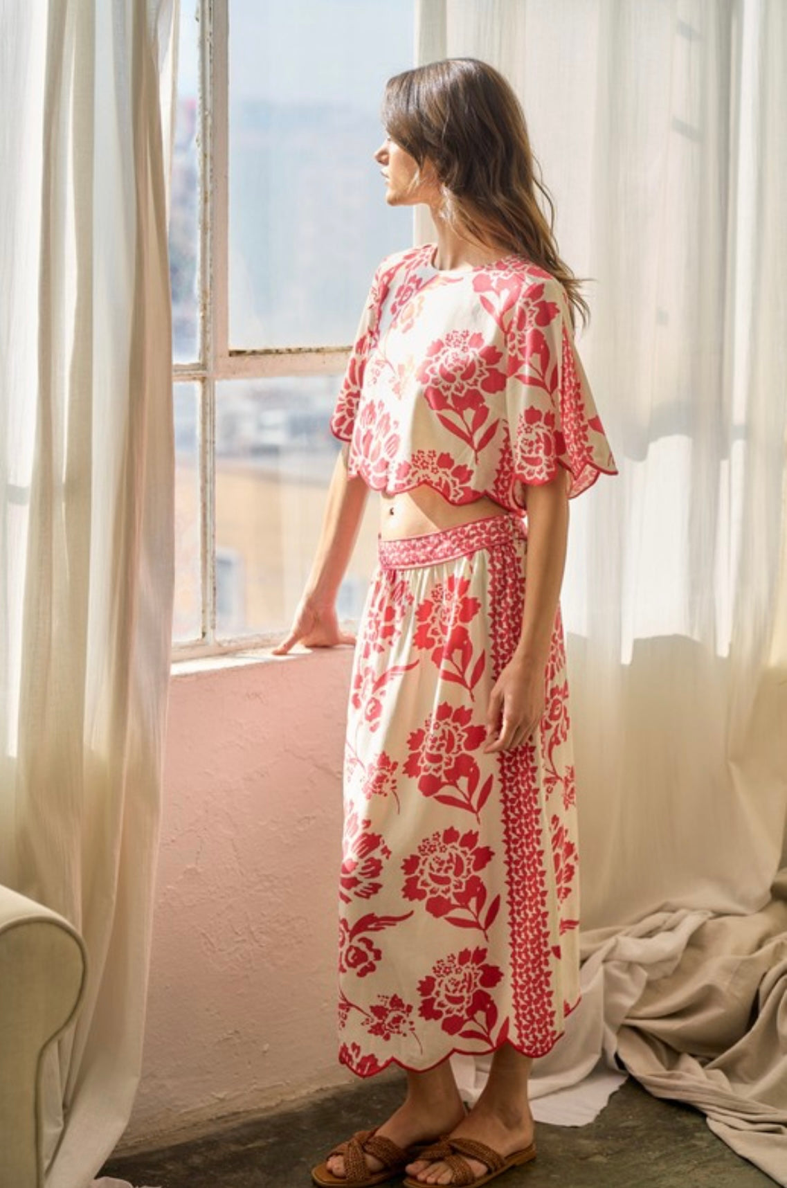 VICTORIA CORAL SET
