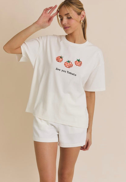 TOMATO GRAPHIC TSHIRT
