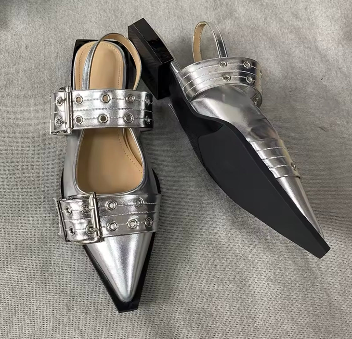 LUXURY DOUBLE BUCKLE SHOES