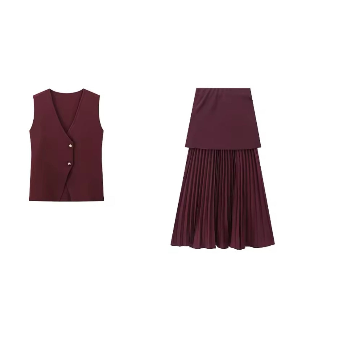 BURGUNDY SET