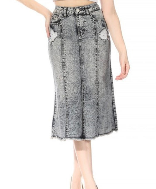 SNOW WASH SKIRT