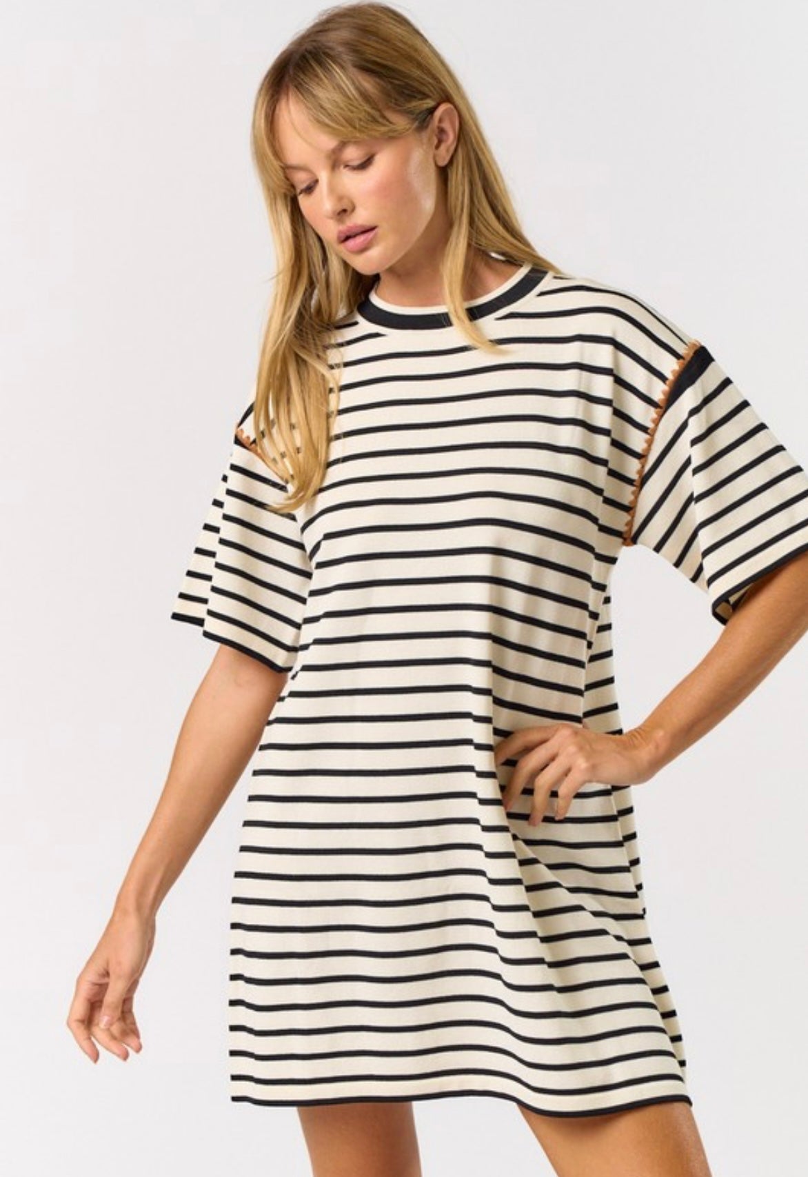 APRIL STRIPED DRESS