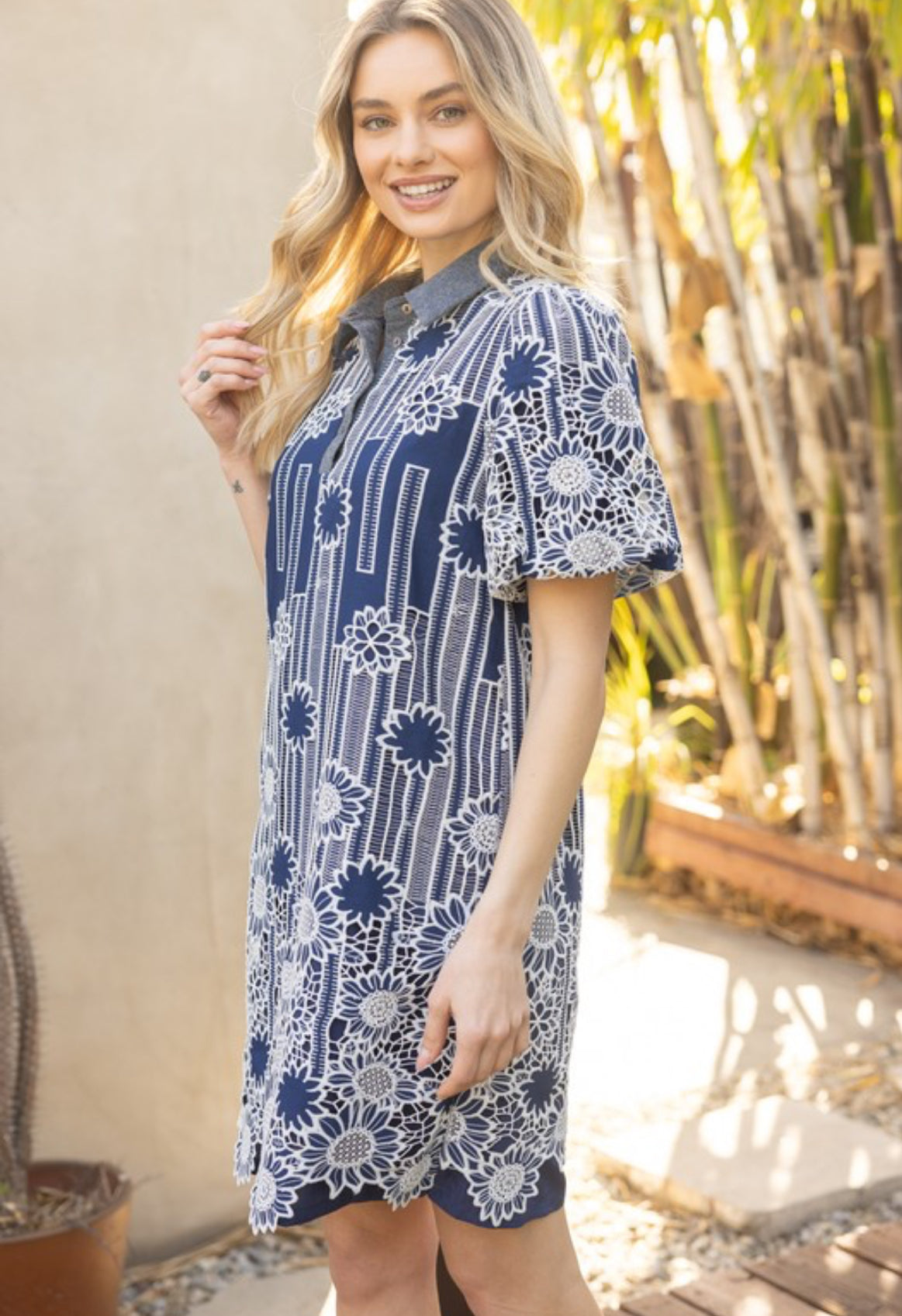 SIENNA EMBROIDERY DRESS