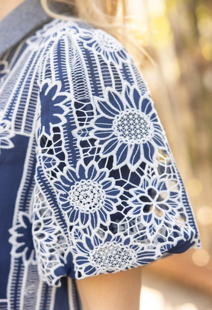 SIENNA EMBROIDERY DRESS