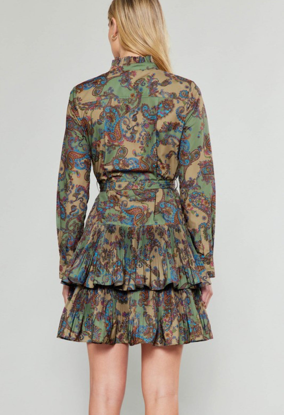 PAISLEY SEVENTIES DRESS