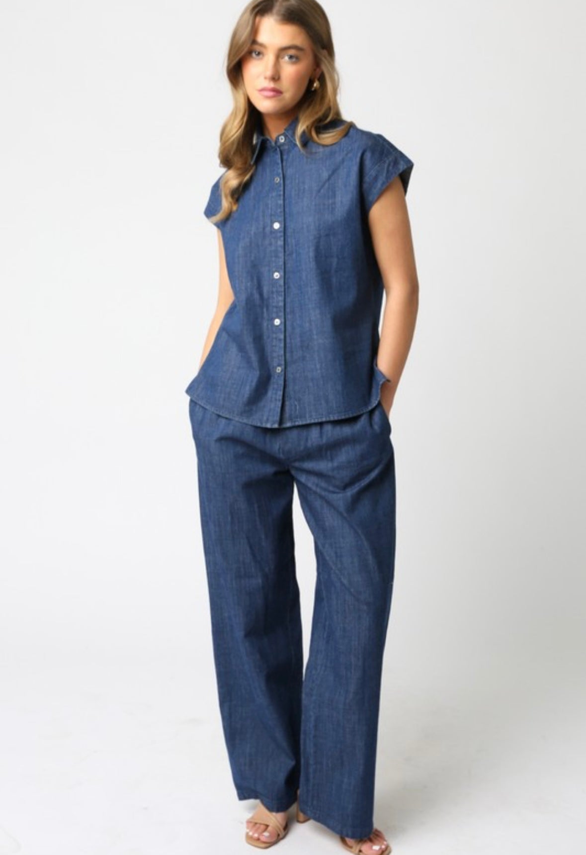 DENIM COMBO SET
