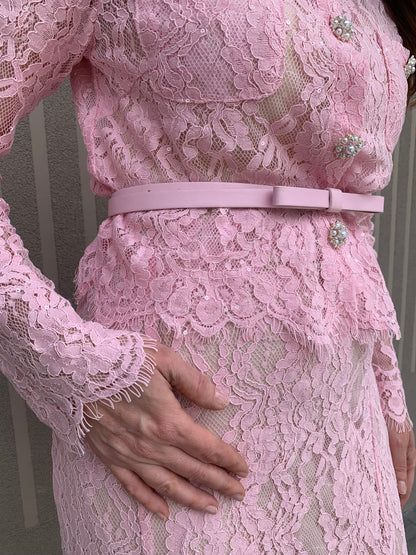 FITTED LACE SET