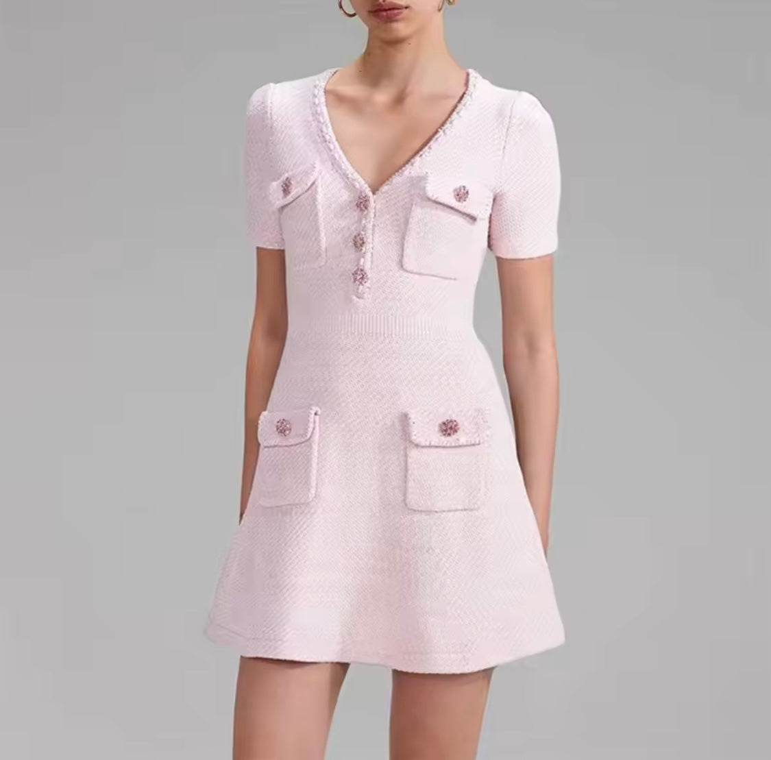 XAMIRA PINK DRESS