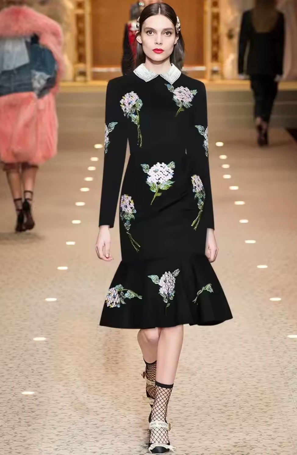 INDIRA BLACK DRESS