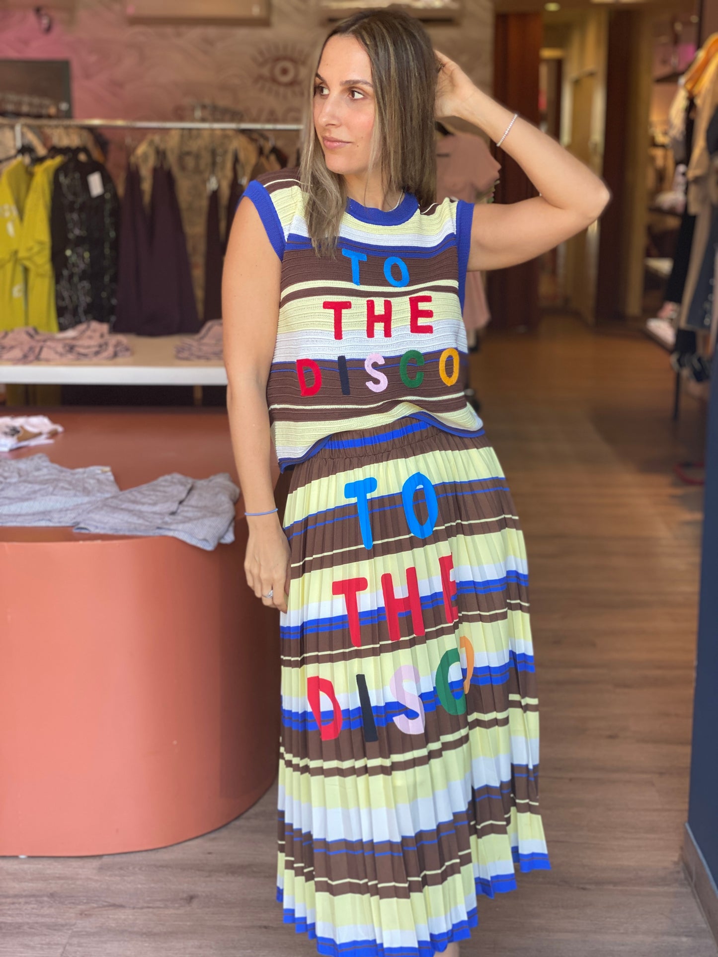 THE DISCO SKIRT SET