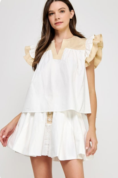 MARIELA BUBBLE SKIRT SET