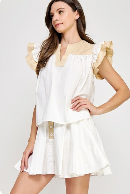 MARIELA BUBBLE SKIRT SET