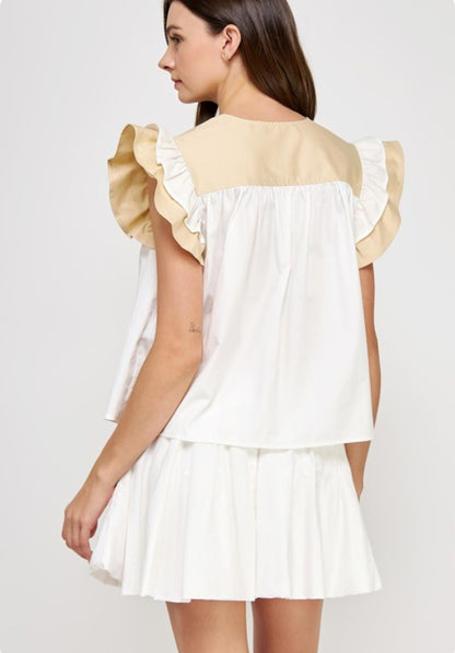 MARIELA BUBBLE SKIRT SET