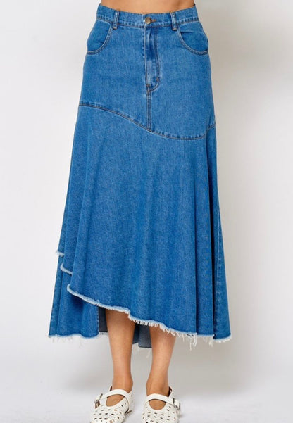 PAOLA DENIM SKIRT