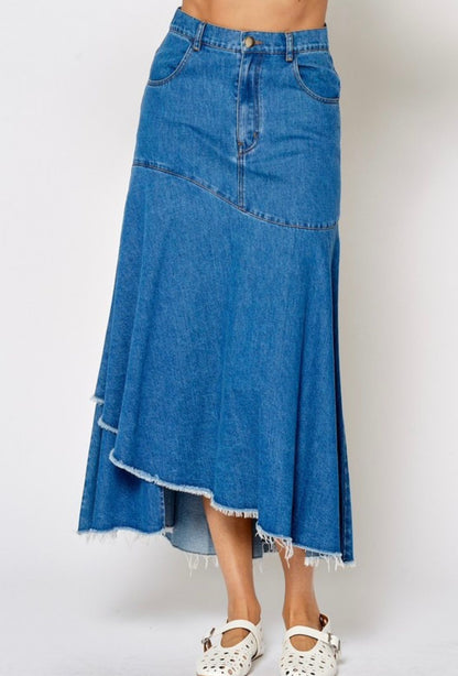 PAOLA DENIM SKIRT