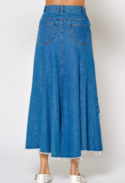 PAOLA DENIM SKIRT