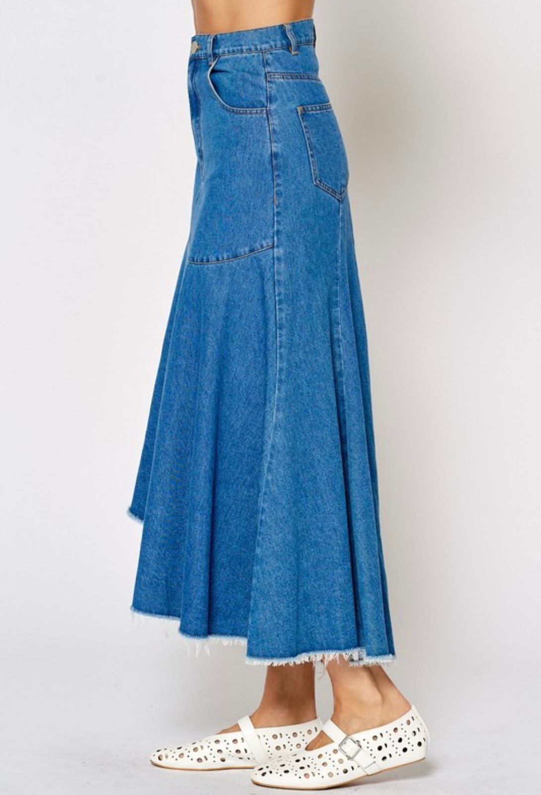 PAOLA DENIM SKIRT