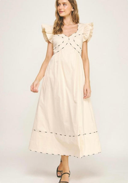 ALLUETTE MIDI DRESS
