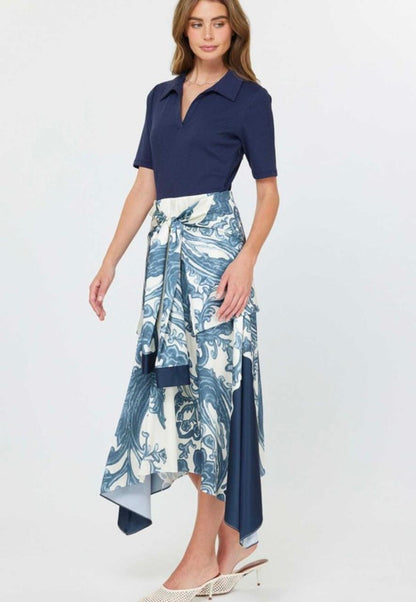 TRINITY MIDI DRESS