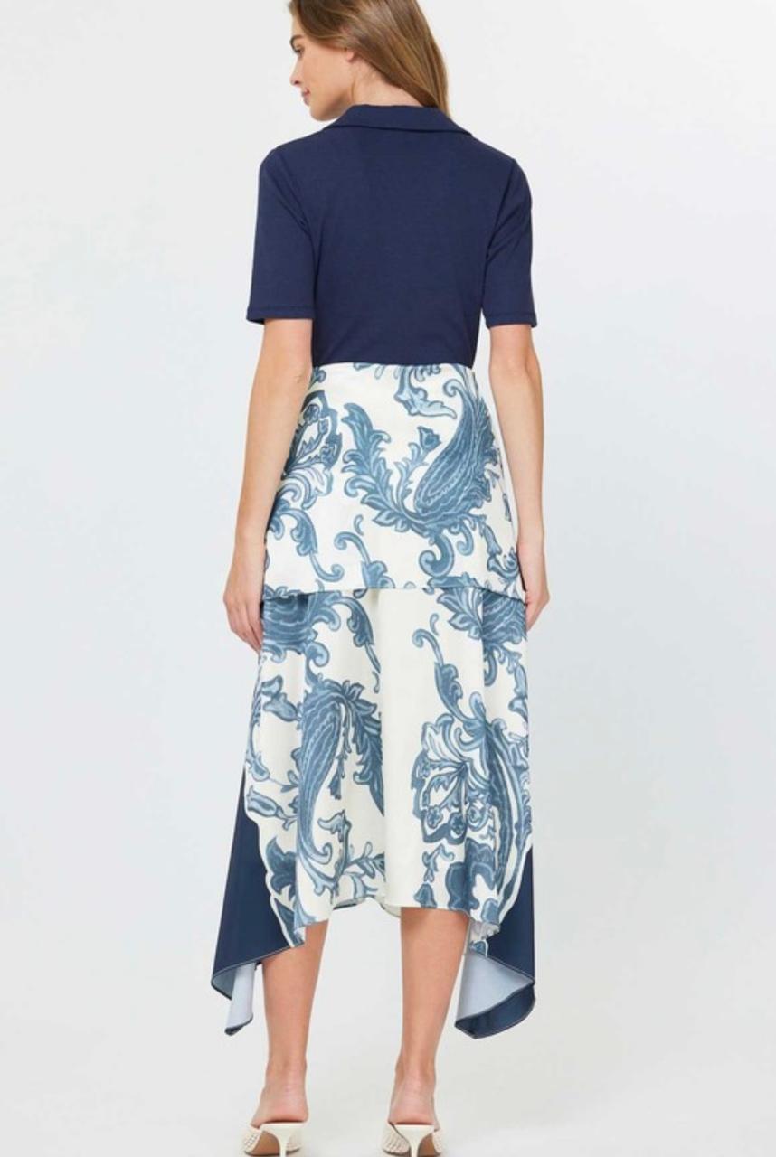 TRINITY MIDI DRESS