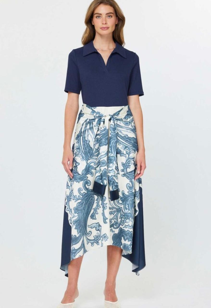 TRINITY MIDI DRESS