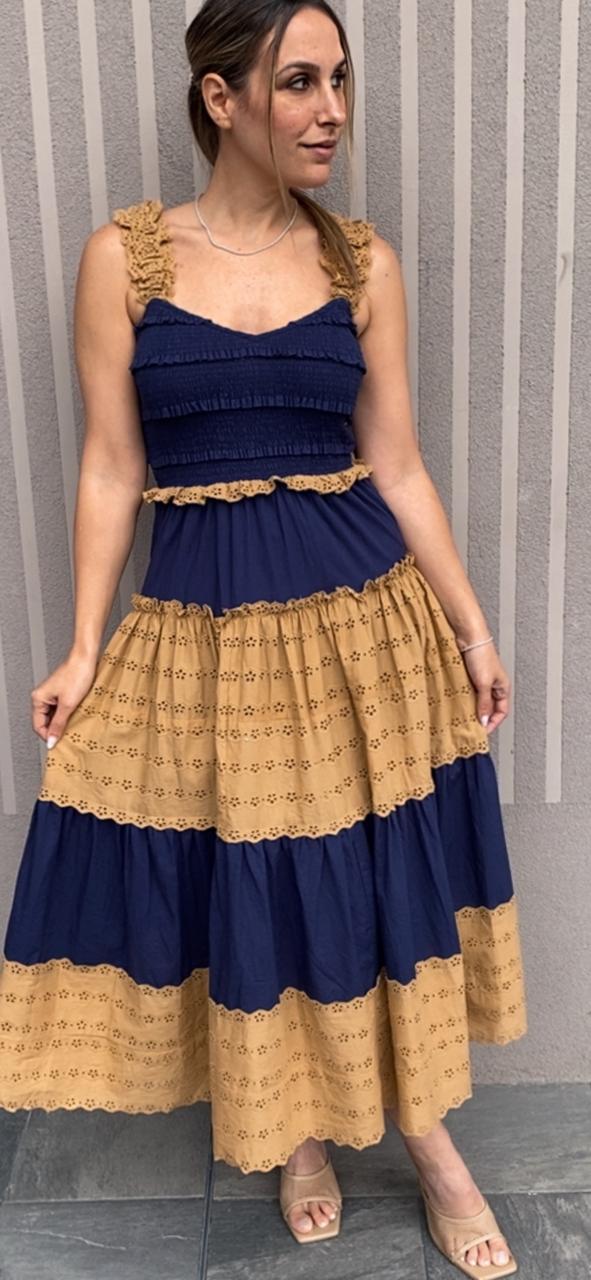 FLUTTES SCALLOP DRESS