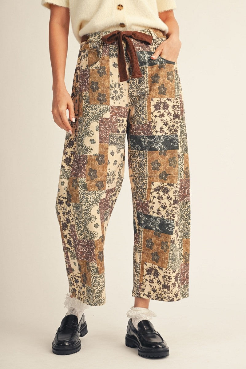PATCHWORK PANTS
