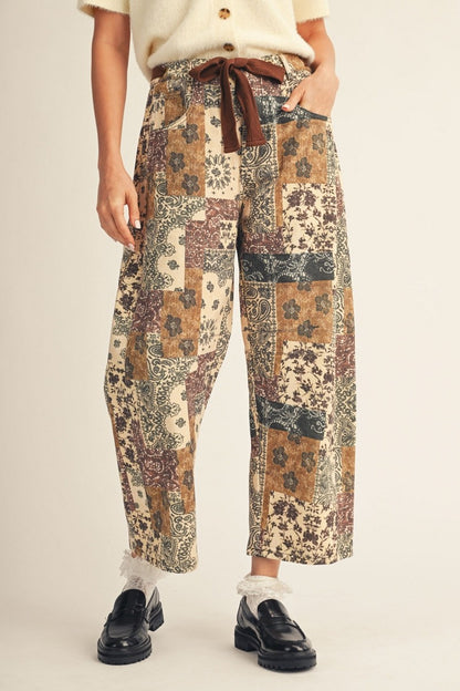 PATCHWORK PANTS